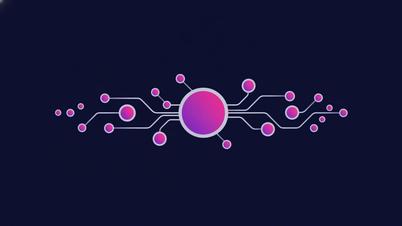 Abstract TokenPR illustration accompanying the article “How to Build a Crypto Media Map That Works”