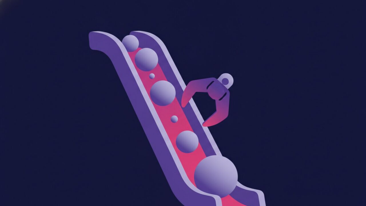Abstract TokenPR illustration accompanying the article “How DeFi Liquidations Actually Work”